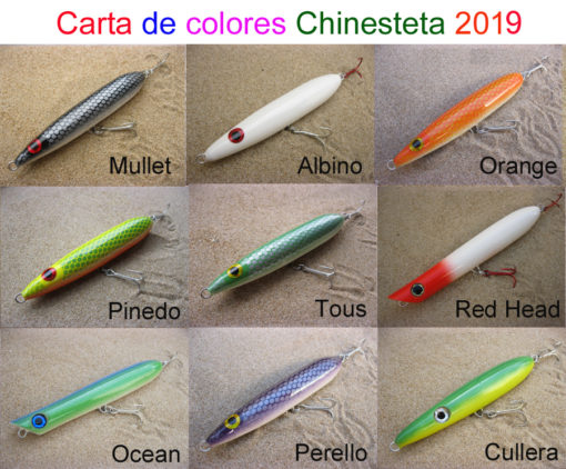 chinesteta chart of colors